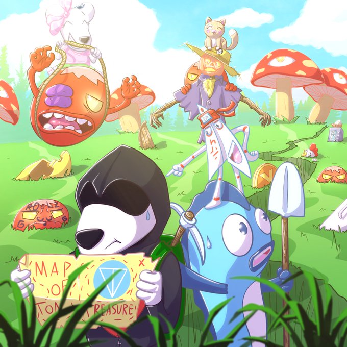 tonmyanmar's tweet image. What's your favourite meme coin on $TON?👀