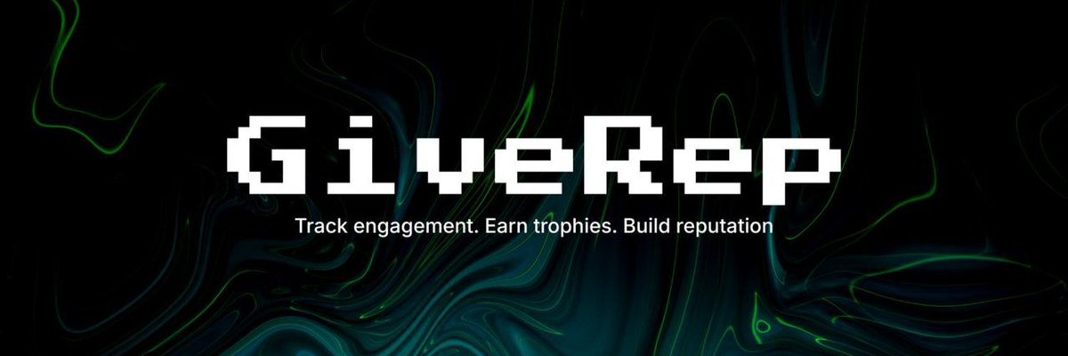 nfttehraan's tweet image. Build your crypto rep &amp;amp; earn rewards! 💎

Connect your wallet, complete quests, join loyalty programs, and let @GiveRep track your influence. 🌍

🔥 Compete on leaderboards, get points, &amp;amp; power the creator economy!

#Crypto #NFT #SuiBlockchain