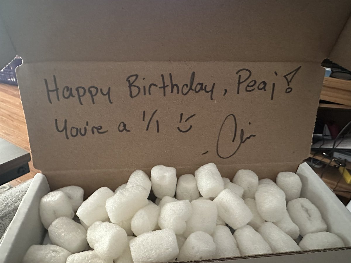 Peajay021's tweet photo. Hey @BuckCityBreaks thanks for the birthday wishes!! I knew I got into a few of your breaks but wasn’t expecting to see this message. The message alone is awesome!  

Thanks my friend 

#BCBfam #hobby https://t.co/SzD7nXr433