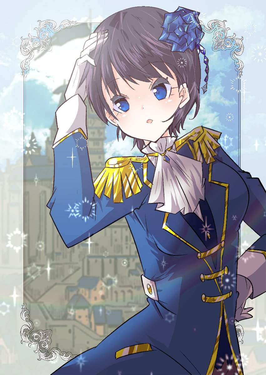 「王子様系貴族服…憧れるよね!」|岸田騎士(🔥📐💢)のイラスト