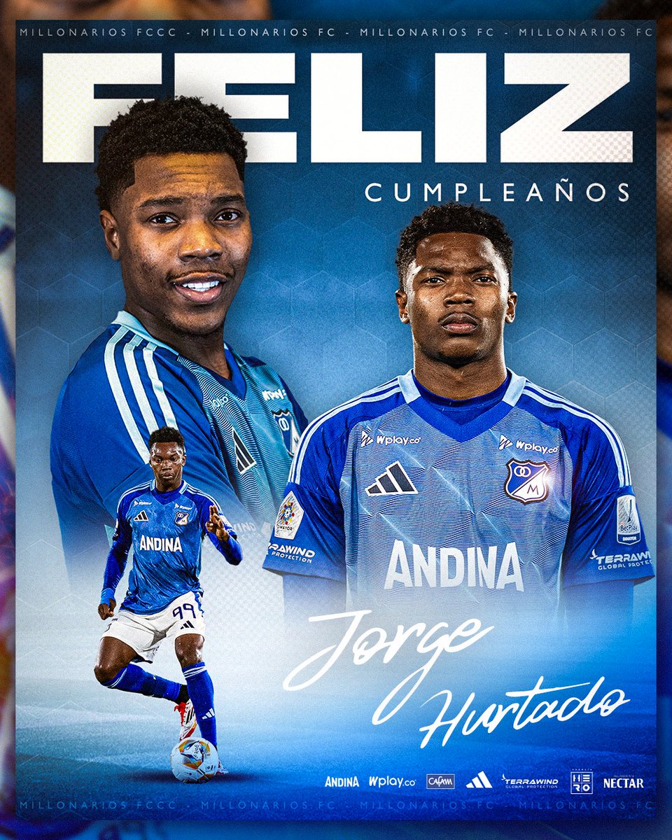 ¡Feliz cumpleaños, Jorge! 🎊🥳🎂

Enviamos un fuerte abrazo y los mejores deseos en este nuevo año, que vengan muchas alegrías con la azul puesta. 🔥⚽Ⓜ️