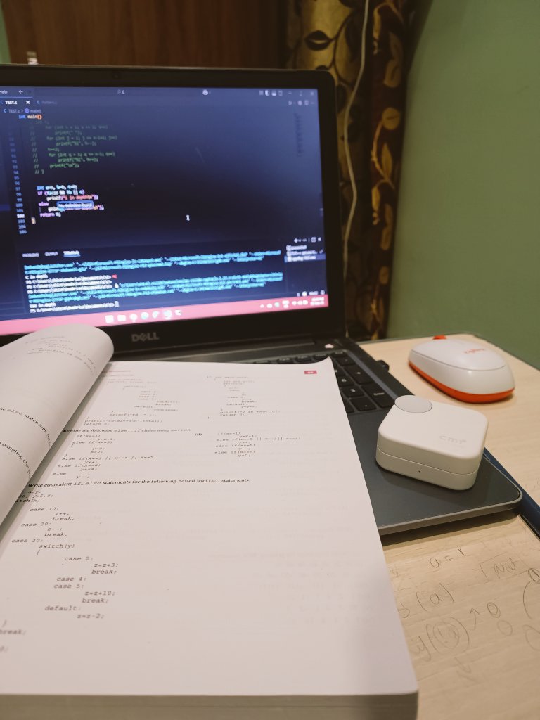 sh1v_ansh's tweet image. Day 23/100 of #100DaysOfCode

Getting humbled by old GATE papers. 😂

There&apos;s a point where C pointers and math problems stop making sense and you&apos;re just running on coffee and hope.