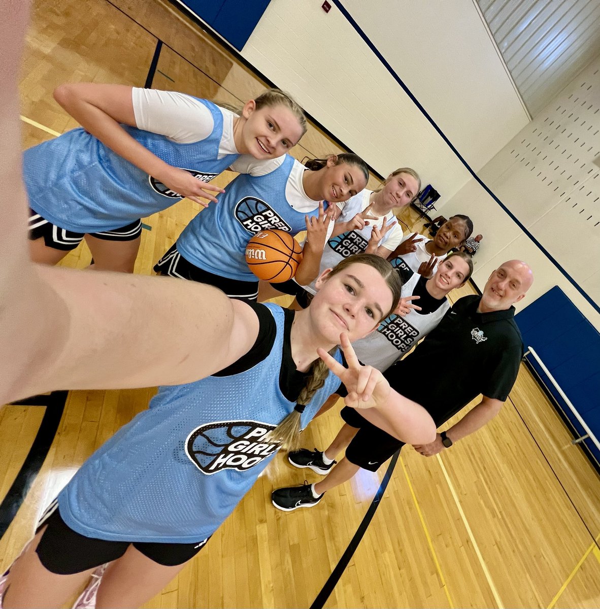 Coach Gorman (@coachbgorman) on Twitter photo Coaching in the Prep Girls Hoops
‼️Sophomore ID Camp today‼️
We had some very talented 2028s
In the Gym Today and getting it ✔️
<a href="/PGHIndiana/">Prep Girls Hoops Indiana</a> <a href="/PrepGirlsHoops/">Prep Girls Hoops 🏀</a>
<a href="/JDabbs86/">Jim Dabbelt</a> <a href="/CoachEvanBell/">Evan Bell</a> ✍🏼
<a href="/CoachEmilyPGH/">Emily Somerville</a> <a href="/PGHAkeem/">Akeem Webb</a> Coaching in the Prep Girls Hoops
‼️Sophomore ID Camp today‼️
We had some very talented 2028s
In the Gym Today and getting it ✔️
<a href="/PGHIndiana/">Prep Girls Hoops Indiana</a> <a href="/PrepGirlsHoops/">Prep Girls Hoops 🏀</a>
<a href="/JDabbs86/">Jim Dabbelt</a> <a href="/CoachEvanBell/">Evan Bell</a> ✍🏼
<a href="/CoachEmilyPGH/">Emily Somerville</a> <a href="/PGHAkeem/">Akeem Webb</a>