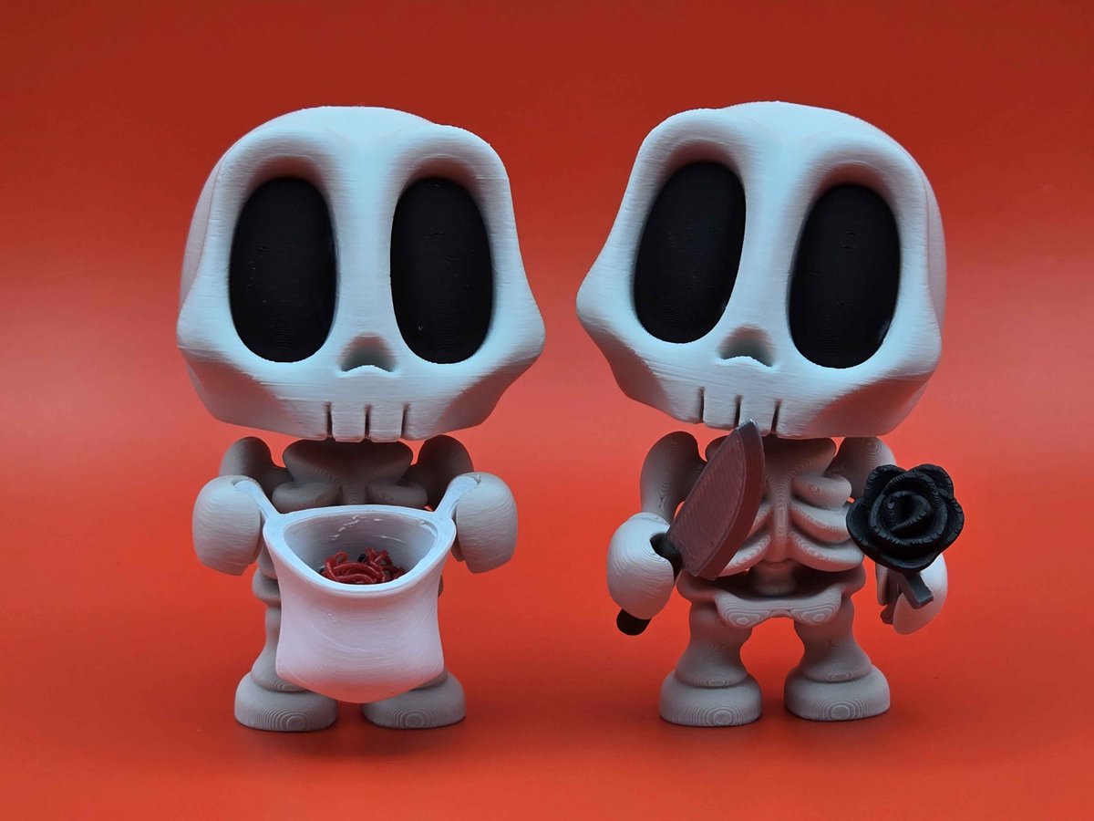 w0LfNiNja's tweet image. Blob Skeletons have crawled out of the dojo just in time for spooky season! 👻🦴
3 styles + a full trio bundle now in the shop.
👉 w0lfninja3dprints.etsy.com
💀 Coming soon to Mayhem Marketplace!

#3DPrinting #HalloweenDecor #Collectibles #BlobSkeletons #Etsyfinds #mayhem