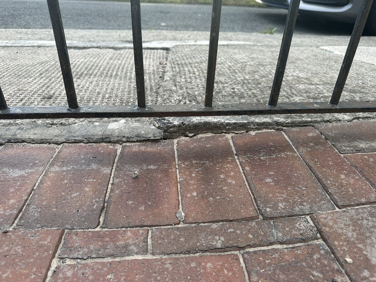 lowcostcrafts's tweet photo. @BristolWater water leak has still not been fixed. The drive and pavement have sunk so much creating a safety hazard. Nobody has been out since a chase up phone call to you on 7th August. Urgent action is needed. https://t.co/Z0EhscFkhY