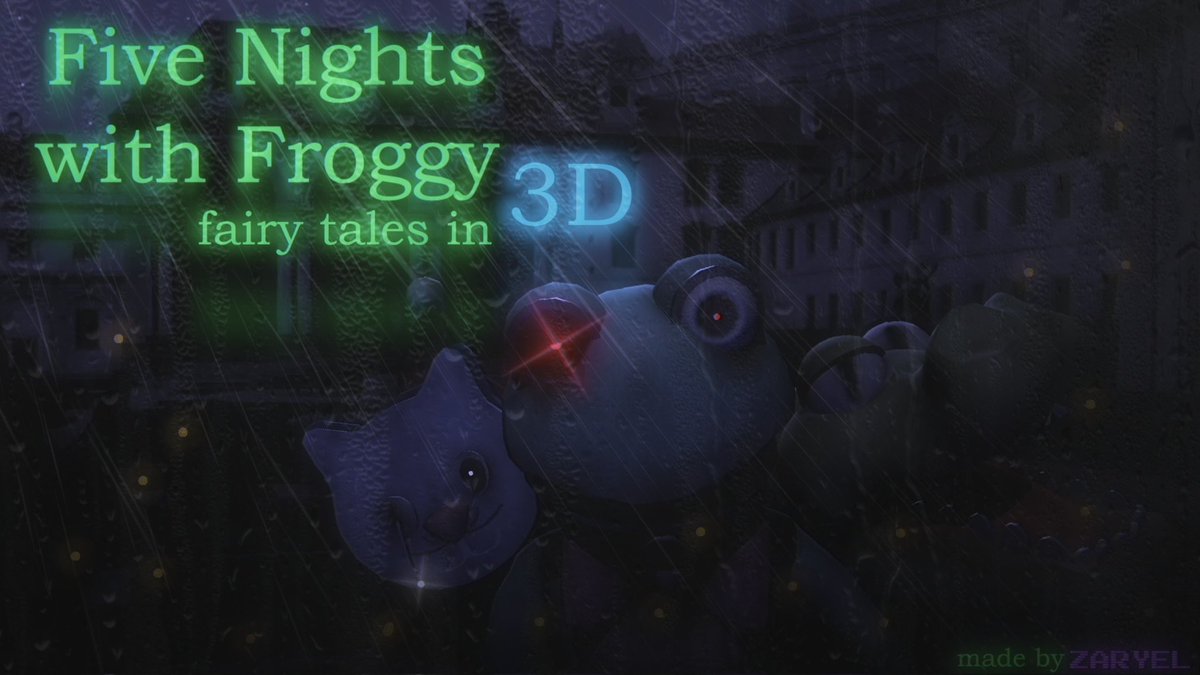 Fairy tales in 3D
(Not a real fangame)
#fnaffanart #FNAF #fnafart #3dart