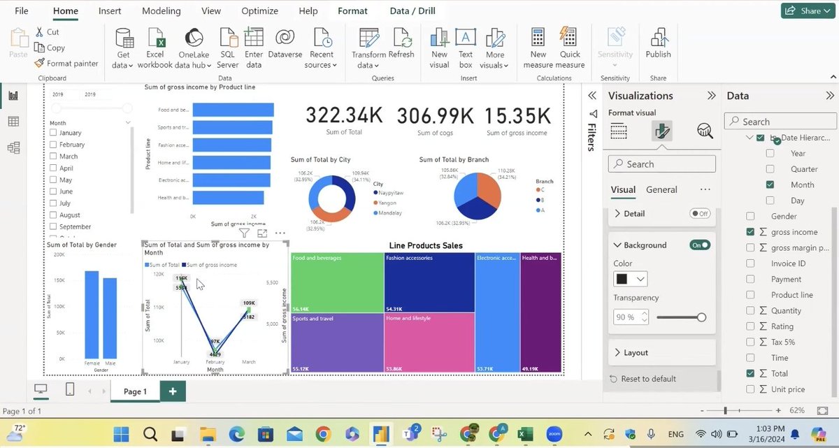 أي شخص يستصعب الـPower BI .. أبيك تحفظ هذا المقطع وتتابعه 

شغل إبداعي عظيم بأقل من ساعة؛ يبدأ من الصفر

- مشروع كامل يتسوّى قدامك 😍

الفيديو كأنه دورة تدريب كاملة .. يشتغل من الصفر وتشوف العمل يتطور وانت تتابع

مفيد ✅️