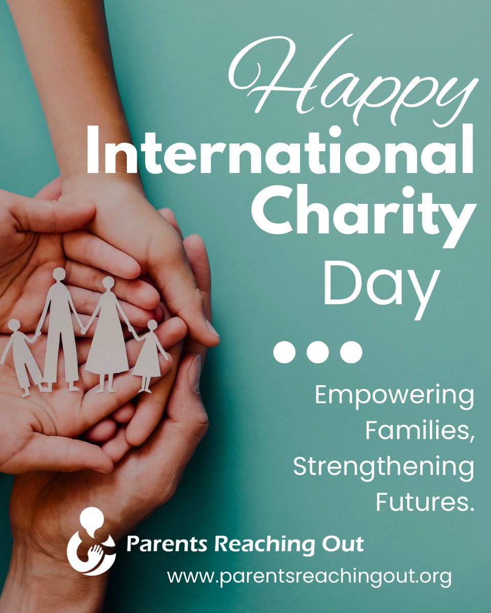 ReachingOut_PRO's tweet photo. Today on #InternationalCharityDay, we celebrate the power of giving. At Parents Reaching Out, every act of support helps families thrive and children shine. 💙 Together, we build brighter futures for New Mexico’s families. 🌟 #NMFamilies #SupportNonProfits https://t.co/7Q2QQCiFoo