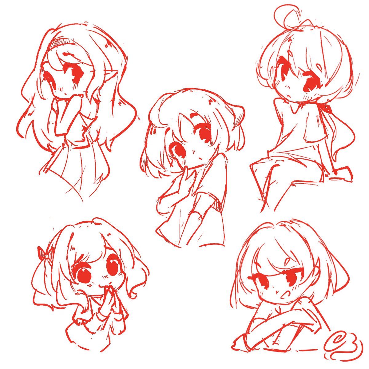 _MissCinna's tweet image. Doodle 9.6.25