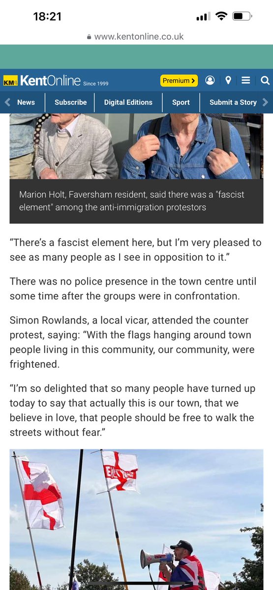 FeldsparElodie's tweet image. All kicking off in Faversham, Kent today. This quiet little market town really showed its colours as the anti-racism bunch outnumbered those who were protesting against illegal migration ‘children’ (with facial hair) being housed in a previously used care home. Some residents…