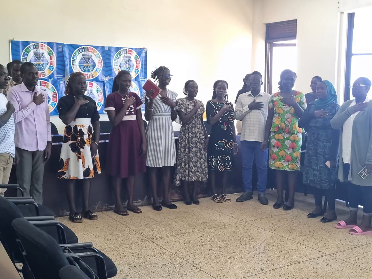 UNA UGANDA (@unauganda) on Twitter photo Transition of power is key, it fosters room for new ideas and opportunities.
Today we officiated the inauguration of <a href="/UNAUGulu/">UNAU Gulu Chapter</a> cabinet. Lots of thanks to the previous leadership and goodluck to the newly elected leadership.
For a peaceful and prosperous world. Transition of power is key, it fosters room for new ideas and opportunities.
Today we officiated the inauguration of <a href="/UNAUGulu/">UNAU Gulu Chapter</a> cabinet. Lots of thanks to the previous leadership and goodluck to the newly elected leadership.
For a peaceful and prosperous world.