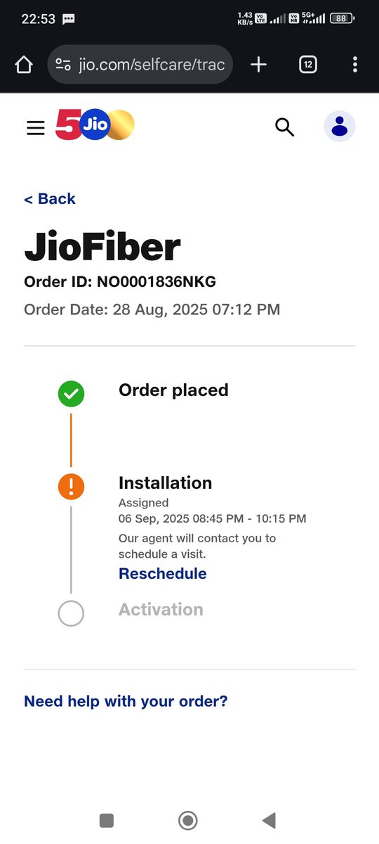ScienceChemSB's tweet photo. @JioCare @reliancejio no one came in the scheduled slot again. Are you even doing anything at all to solve this? https://t.co/4ElSTdoPKj