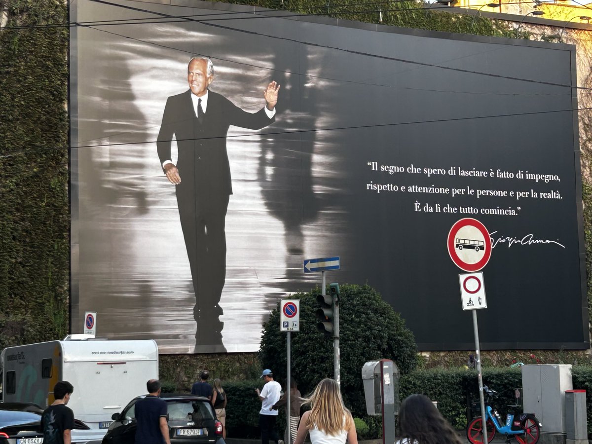 #Milano #Armani