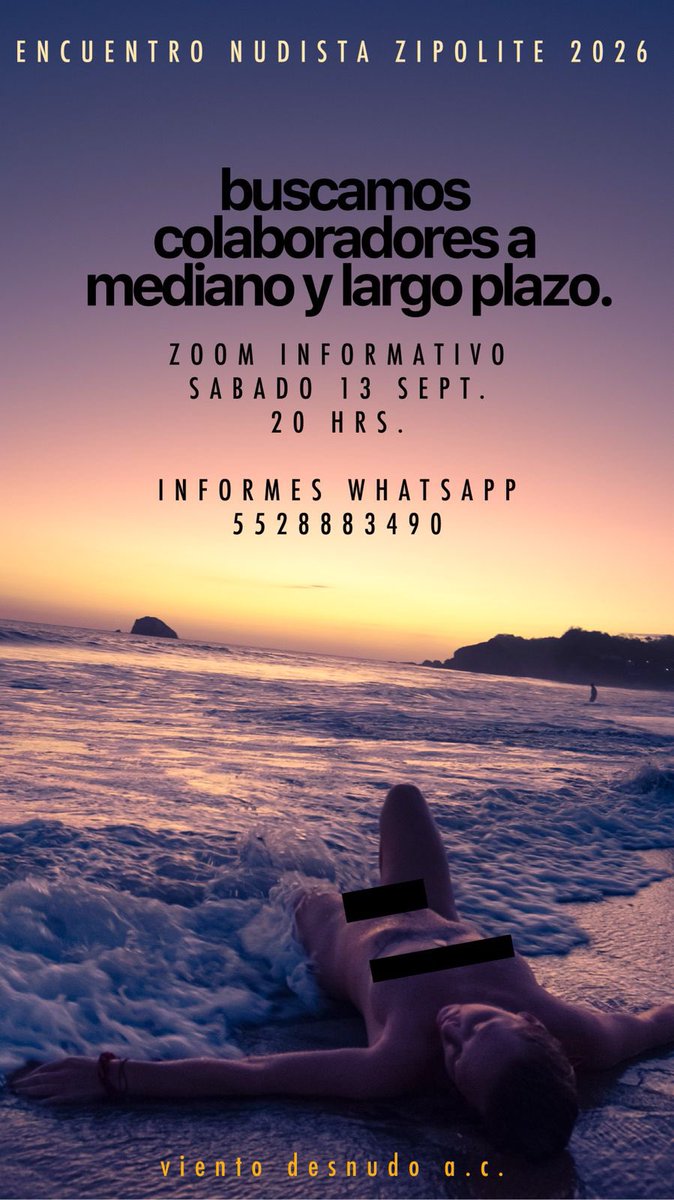 Encuentro Nudista Zipolite 2024 (@fzipolite) on Twitter photo 