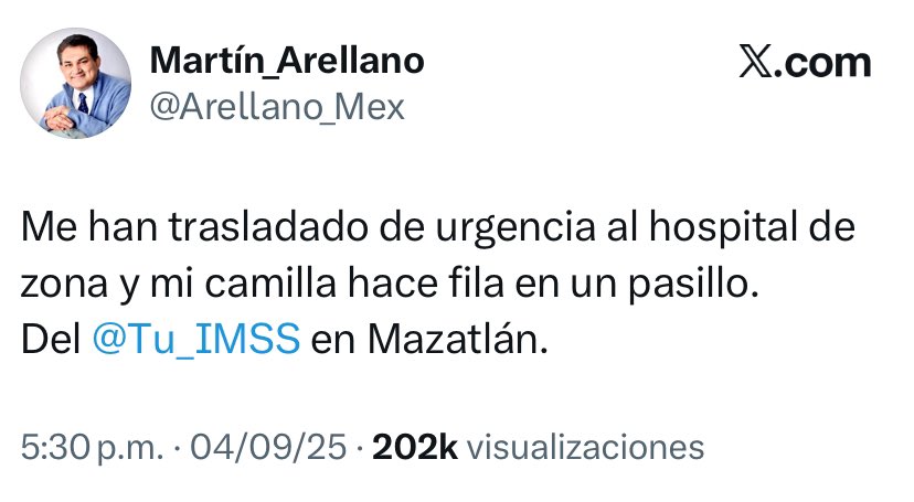 Que hermosa historia … murió disfrutando lo votado.

Su camilla haciendo fila en un pasillo del IMSS después de un infarto.