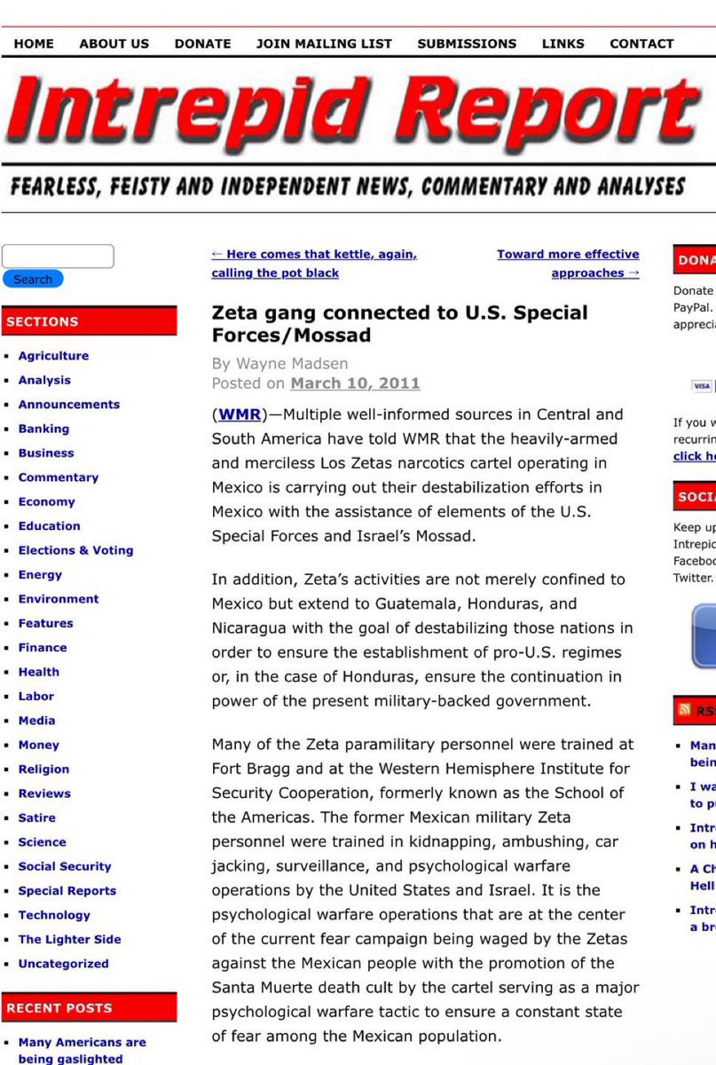 Meowllian's tweet image. Turns out it’s our own Delta Forces / JSOC out of Fort Bragg that are running the drug trafficking operations in Central and South America. They work in conjunction with the Mossad Backed ZETA CARTEL. Notably in Colombia and Ecuador, where Erik Prince’s mercenaries from…