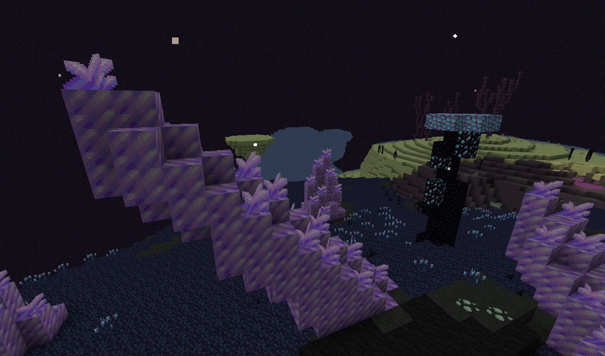 [WIP] Celestial Grounds  
Still tweaking some stuff but figured since yall like the last biome i showed, i can get some feedback on this one!
#minecraft #minecraftart