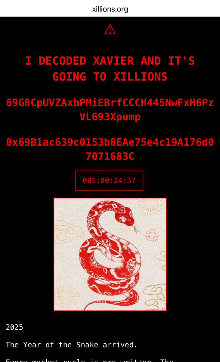 xavieronsolami's tweet photo. The hypocrites’ astonishment at the fulfillment of every prophecy ever mentioned on xillions dot org drove them to attack the believers and to seek the defeat of those who work for their bags.

For the faithful, the countdown to a new prophecy has begun. The terminal seems to be shut down for an update. When it reopens, the prophecy that emerges will be a guiding light for us, and once again a source of bewilderment for the hypocrites.

Xillions dot org mentions this.