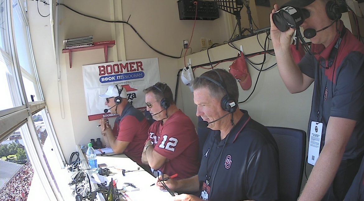 Sooner Radio Pregame starts at 3:30p LIVE from “Party at the Palace” w/<a href="/TRowOU/">Toby Rowland</a>, <a href="/TedLehman11/">Teddy Lehman</a>, <a href="/GabeIkard/">Gabe Ikard</a> &amp; <a href="/PlankShow/">Chris Plank</a>. Listen here…

OKC: 107.7FM
Tulsa: 97.5FM
Owen Field: 107.7FM
App: Varsity Network 
SiriusXM: 84
Affiliates: soonersports.com/sports/2019/8/…
