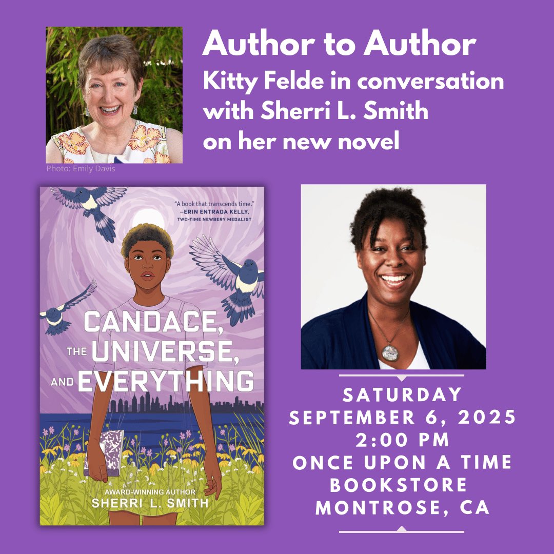 kitty felde (@kittyfelde) on Twitter photo Join us this afternoon at 2 in lovely Montrose for a conversation about writing with me and Sherri L Smith! #amwriting <a href="/Onceuponatimebk/">Once Upon A Time Bookstore</a> Join us this afternoon at 2 in lovely Montrose for a conversation about writing with me and Sherri L Smith! #amwriting <a href="/Onceuponatimebk/">Once Upon A Time Bookstore</a>