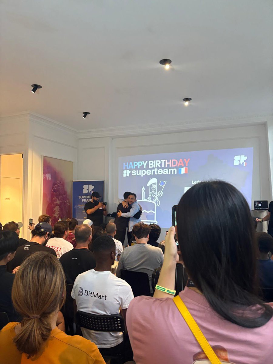 PyratzLabs (@pyratzlabs) on Twitter photo The <a href="/SuperteamFRANCE/">Superteam France</a> co-working Bakery Launch night was a blast ! 🔥
Thank you <a href="/Arthurisfrench/">Arthur Dietrich</a> & <a href="/ataraxiaDEFIT/">Ataraxia</a> for the warm welcome.
For <a href="/BBSchool_/">Blockchain Business School</a> students and alumni, if you’re in the city next Tuesday Sept 9th, you can access the co-working space for FREE thx to the The <a href="/SuperteamFRANCE/">Superteam France</a> co-working Bakery Launch night was a blast ! 🔥
Thank you <a href="/Arthurisfrench/">Arthur Dietrich</a> & <a href="/ataraxiaDEFIT/">Ataraxia</a> for the warm welcome.
For <a href="/BBSchool_/">Blockchain Business School</a> students and alumni, if you’re in the city next Tuesday Sept 9th, you can access the co-working space for FREE thx to the