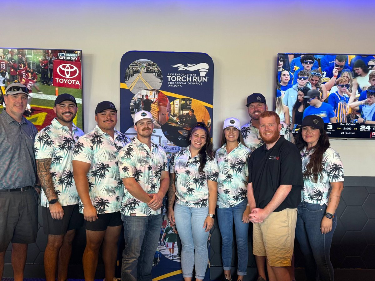 mesalodge9's tweet image. Mesa FOP members repping at the Top Golf Torch Run for Special Olympics AZ! 💙🔥 Stay tuned to support future events with your local FOP &amp;amp; Special Olympics. #TorchRun #SpecialOlympics #Mesafop