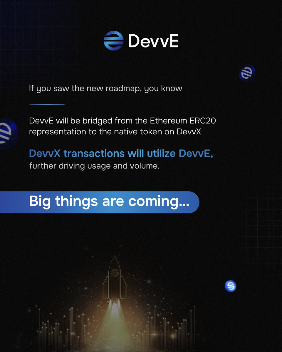 Sainshellz's tweet image. Big things are coming… 👀

#Devve holder? Don&apos;t say anything... Just repost.