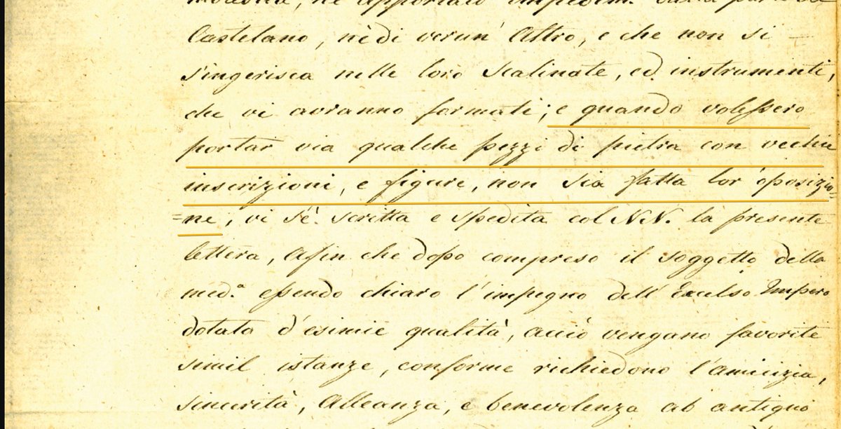 In 1837, the president of the Greek Archaeological Society, A. R. Rangavis, KNEW that Lord Elgin had acted with the permission of the Sublime Porte, but already started to embellish the narration, stating that this permission was only for "one or two reliefs lying on the ground".