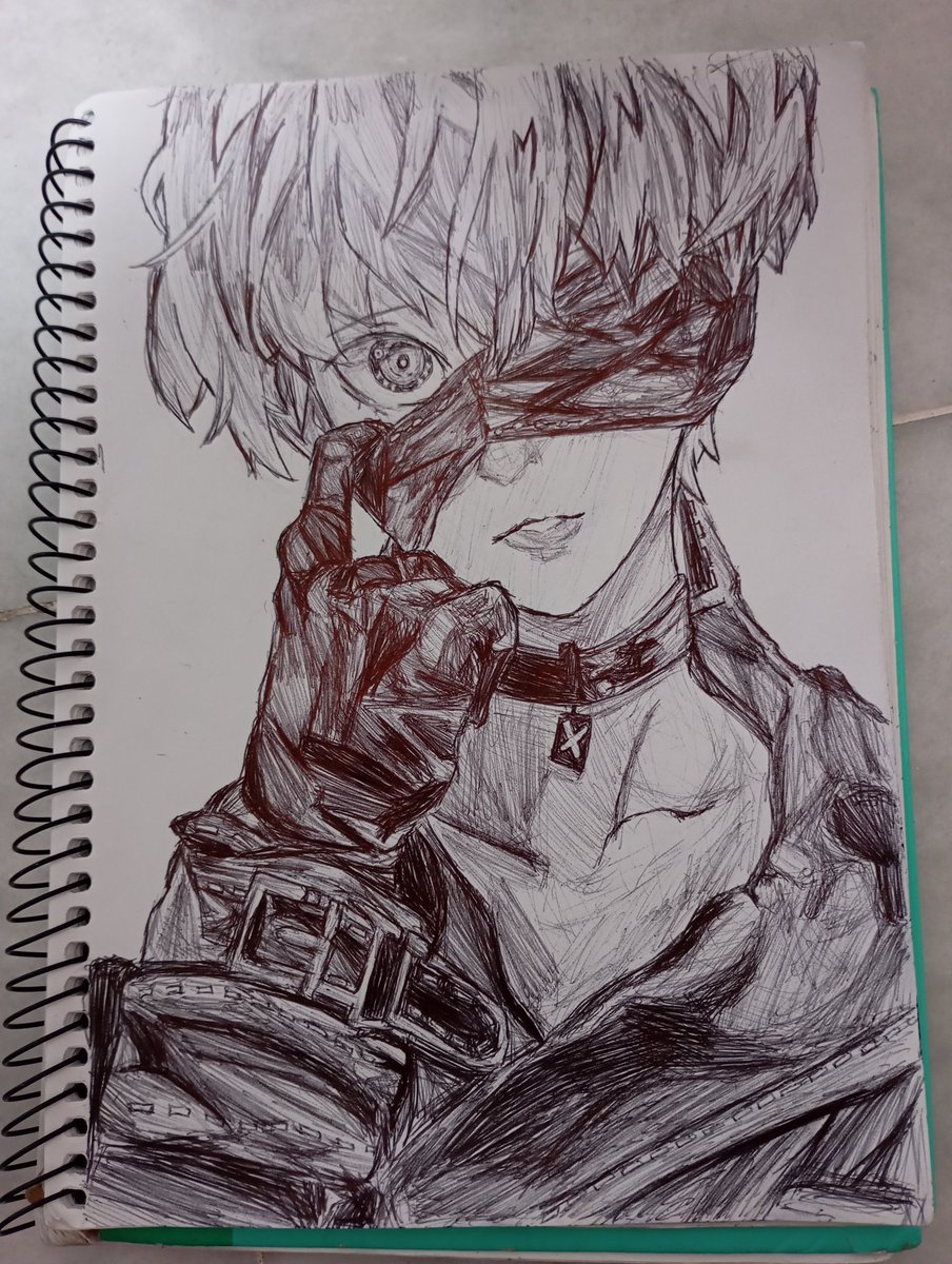 9s (my fav character) traditional drawing 🤍✨
#NieRAutomata #NieR