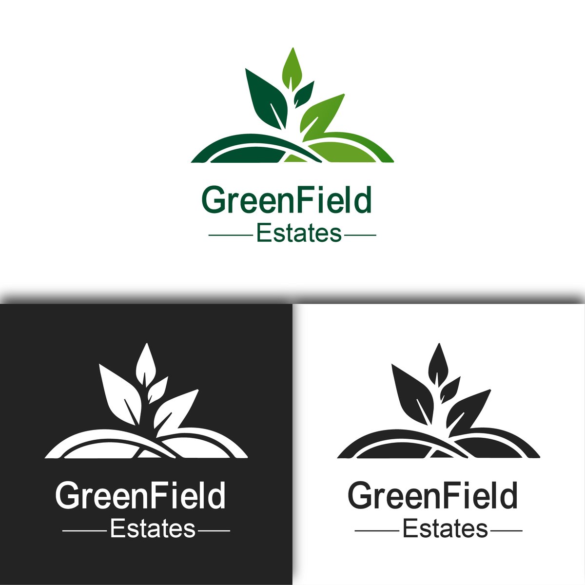 graphixash's tweet image. 🌿✨ A clean &amp;amp; modern logo design for GreenField Estates!
🎨 Perfectly balanced with nature &amp;amp; professionalism.
💡 Need a unique logo? DM now!
#LogoDesign #BrandIdentity #CreativeDesign