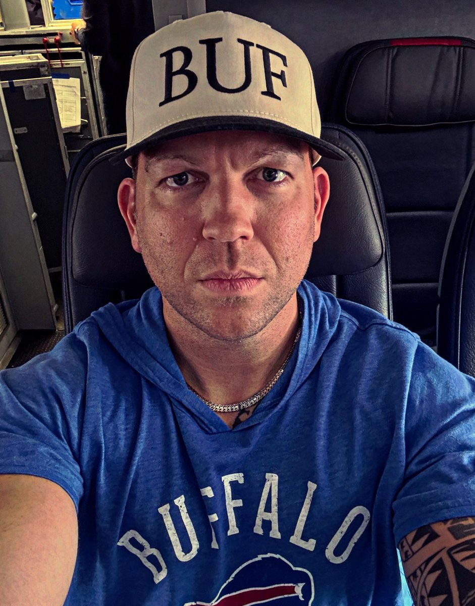 Louisiana ✈️ Buffalo. On the way #BillsMafia