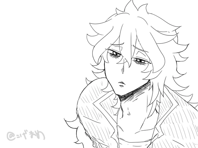 らくがき💀
また等身高い絵練習していきたいな～～～～ 