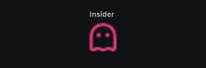d33genius's tweet photo. We've all seen this Insider icon on Axiom before

While the rest of the trenches is losing money to bundled rugs

These are the people who are always winning

The Insiders

Join us we are The Insiders:
https://t.co/0I6MPYeCO8 https://t.co/ORWh1nSN8J