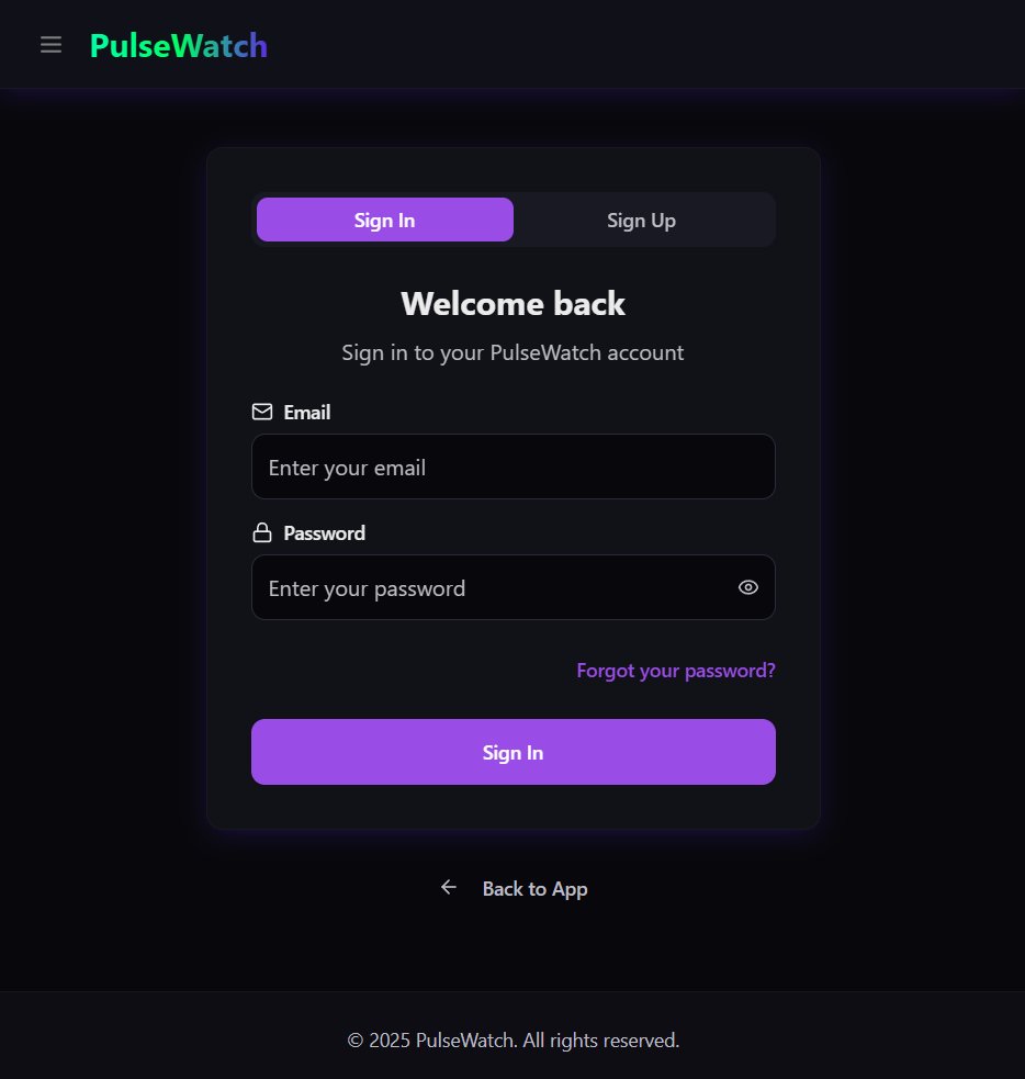 PulseWatch tweet media