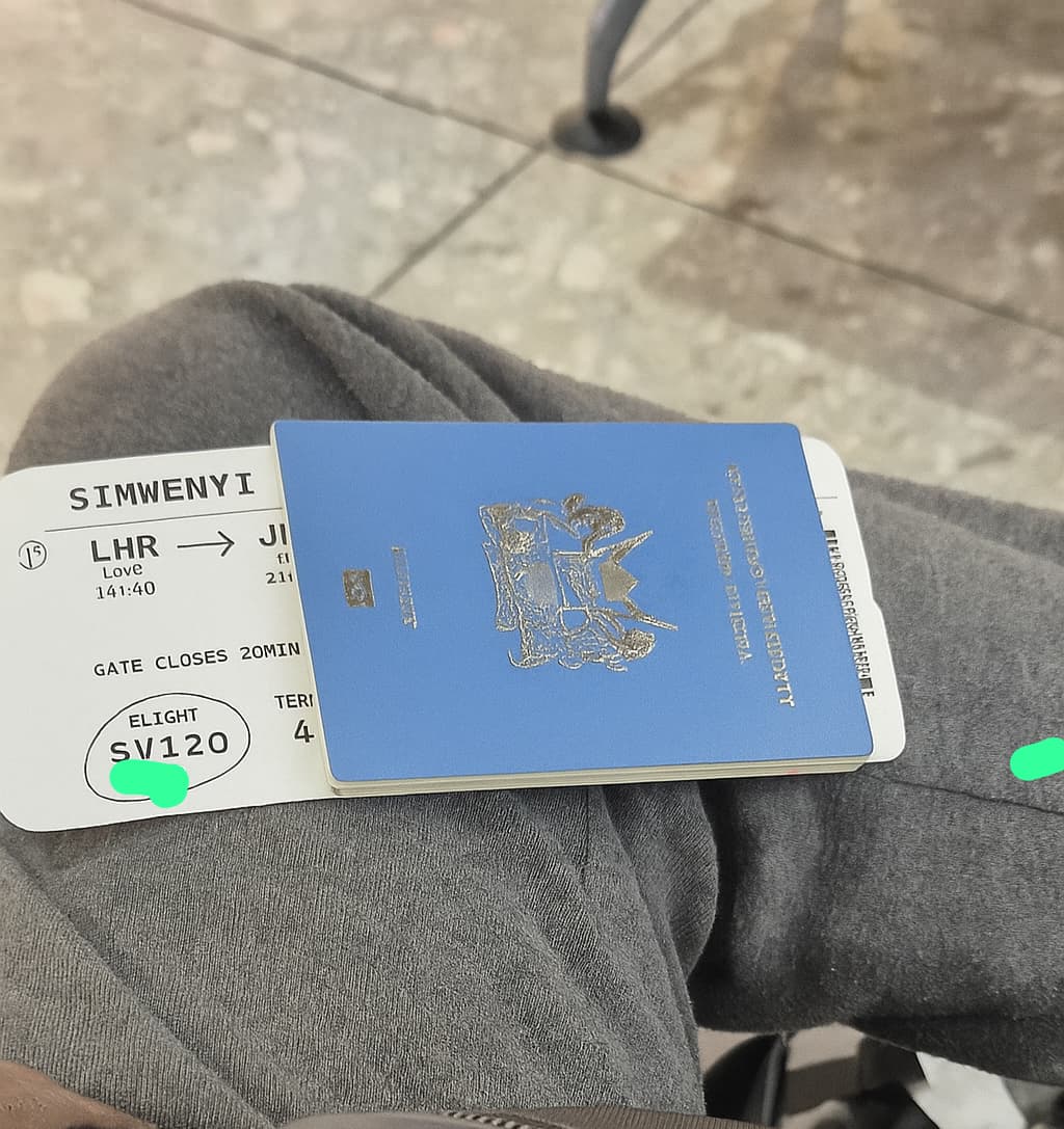 LSimwenyi's tweet photo. Behind this passport and airticket lies a story no one knows. I was once deported for reasons too heavy to share  a silent battle that toucherd my mind and spirit. Yet here I am, still fighting, still hoping, still moving forward one day at a time. https://t.co/BcQAhrMMKg
