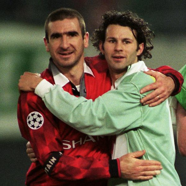 Eric Cantona and Ryan Giggs.
