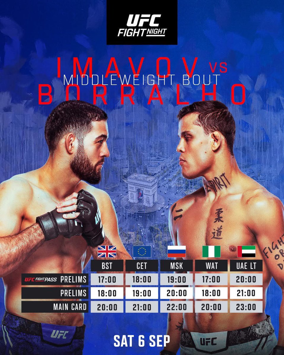 FightTalkScot's tweet image. Catch @PaulCraig on the main card of #UFCParis tonight!