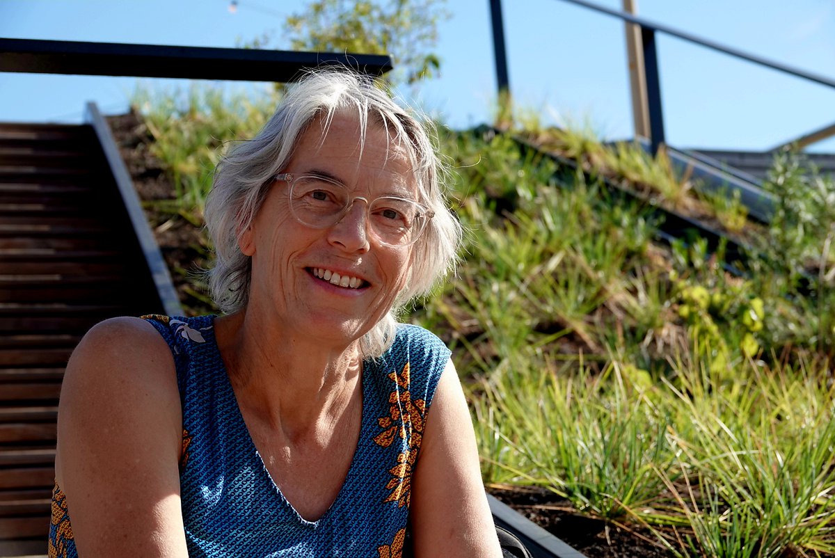 Ellen Hofstra uit Zwolle zit op de trappen van de nieuwe Passerelle-brug. Nog geen paar uur later zal ze op dezelfde manier plaatsnemen op de dijk bij Holwerd, uitkijkend over de Waddenzee. Met een missie → rtvfocuszwolle.nl/zwollenaren-st…

#zwolle #nieuws #miliedefensie #shell #holwerd