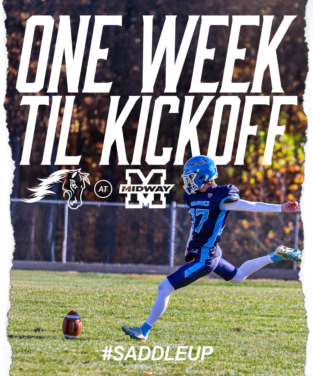 Pomeroy Nation, it’s almost time. See you at kickoff. 🐎

#SaddleUp
#ComeToTheWoods
