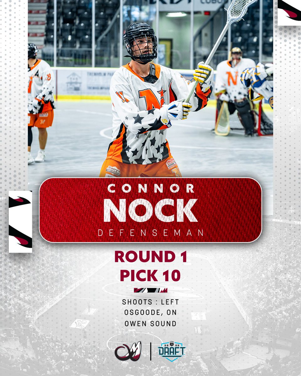 MammothLax's tweet image. Going 10th overall...Connor Nock 👏