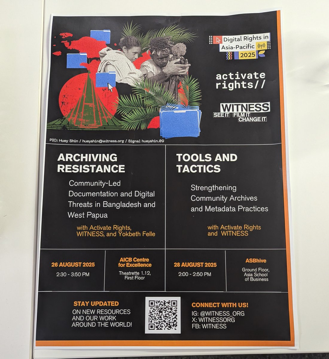 activate_rights's tweet photo. We’re pleased to share that Activate Rights recently participated in The Digital Rights in Asia-Pacific Assembly (DRAPAC) 2025, held in Kuala Lumpur organized by @EngageMedia ! https://t.co/LxehzxJ6zw