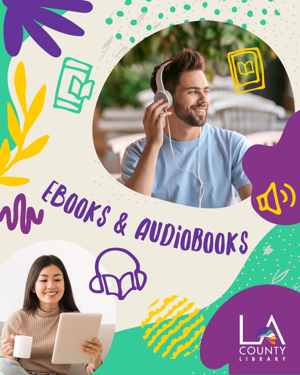Happy National Read a Book Day! 📚✨ Celebrate by accessing FREE eBooks &amp; audiobooks with your LA County Library card! Dive into our digital library today: LACountyLibrary.org/ebooks-audiobo… 

#ReadABookDay #LACountyLibrary #eBooks #Audiobooks