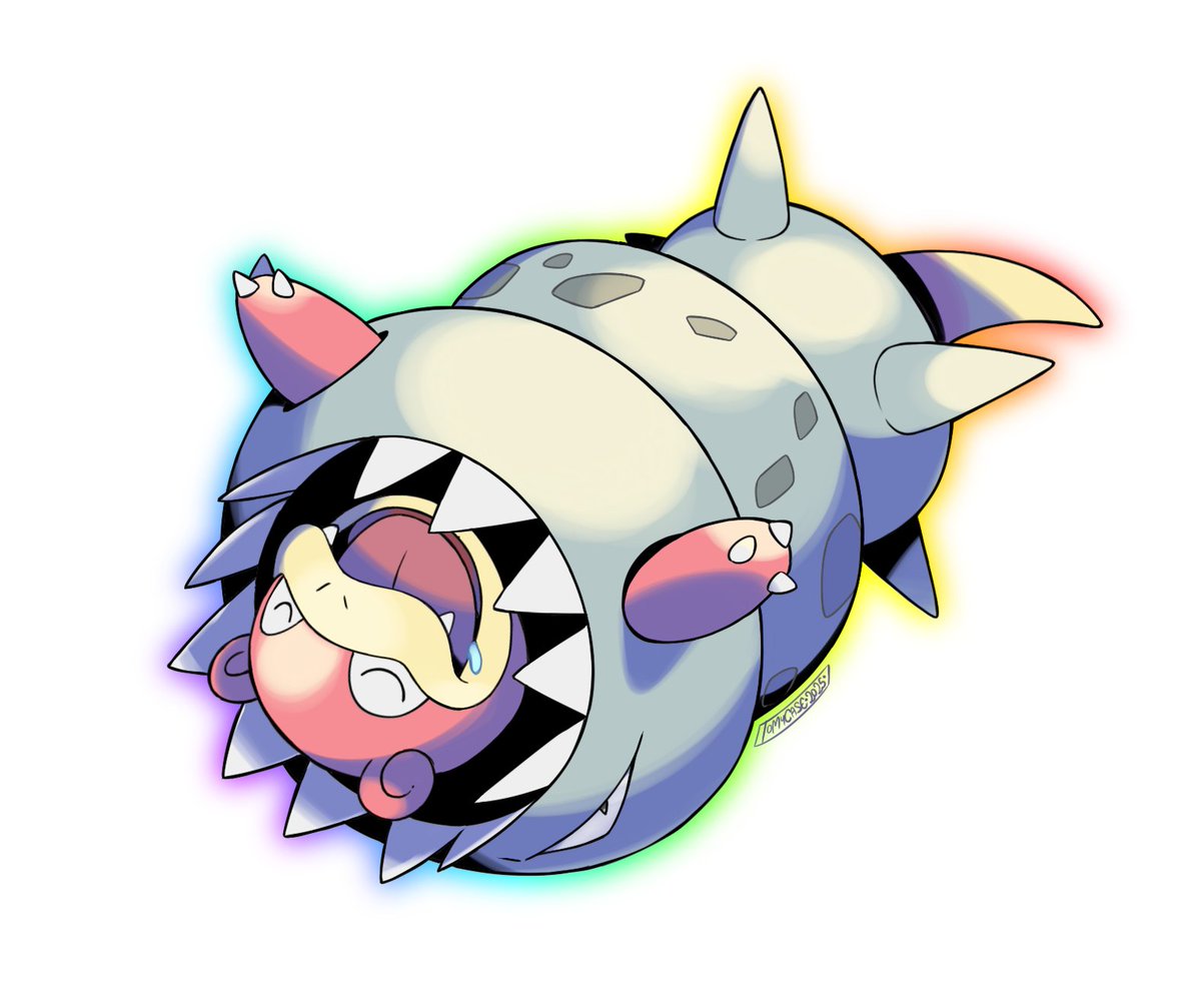 「Road to Z-A : Slowbro」|Tomycaseのイラスト