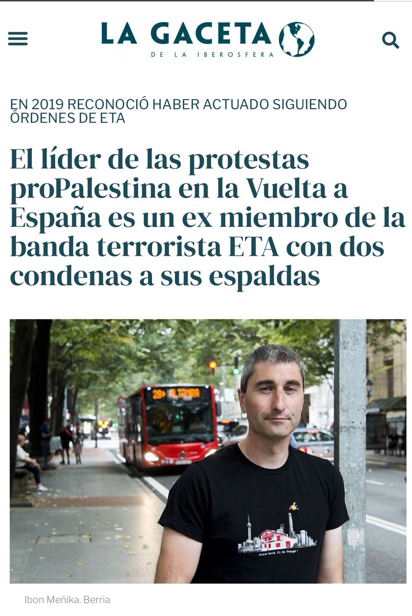 Este hijo de la gran puta de Bildu, etarra y con sangre en las manos, en apoyo de los terroristas de Hamas, confío en que las <a href="/FDIonline/">FDI</a> y el Mossad tengan a toda esta mugre asquerosa en su agenda.