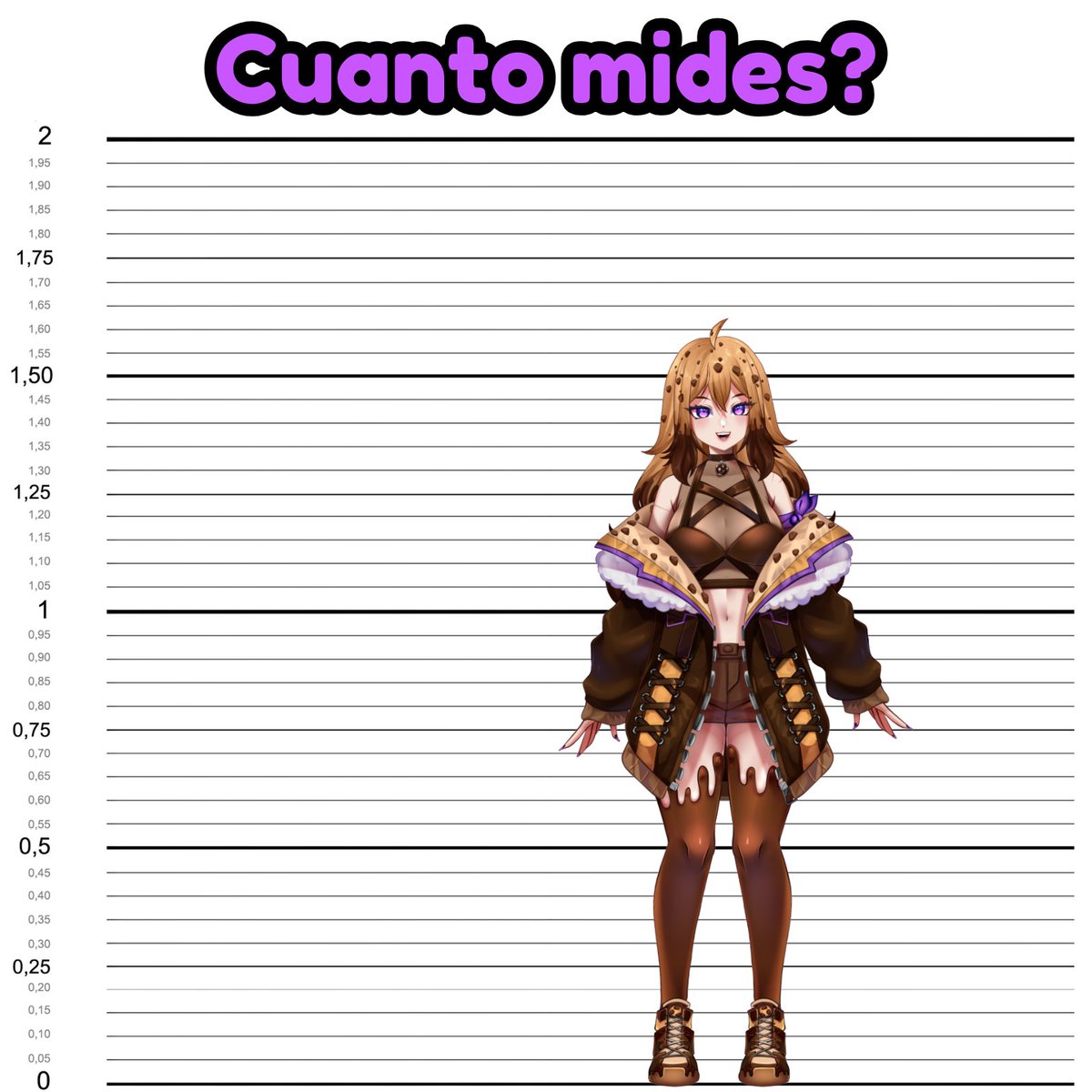 Hora de medirnos!! 📏
Son más altos o pequeños que yo?