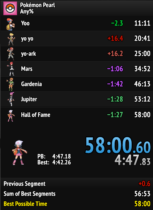 Alaaaapo's tweet image. Almost full extended dropped before forest so had to use repel and buy new one. 57 next for sure! ✌