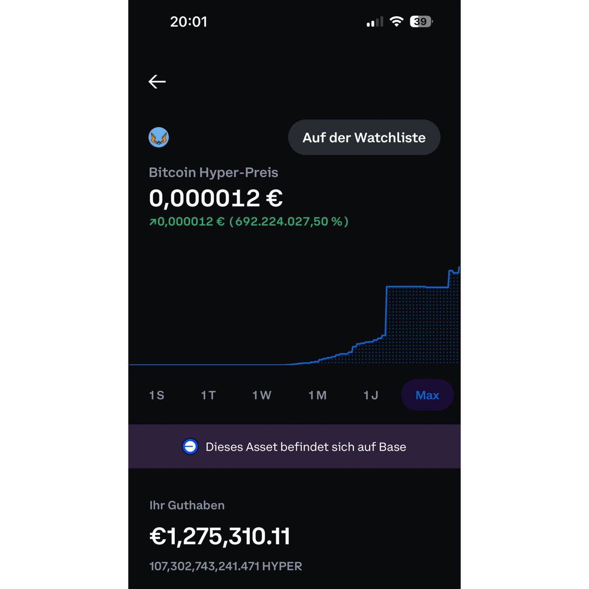 Im great.. 😄 #BitcoinHyper #BTC #Hyper #Bitcoin #Hyper #Presale #Coinbase # Crypto #Blockchain #Network #Money #Cash #Börse 💠