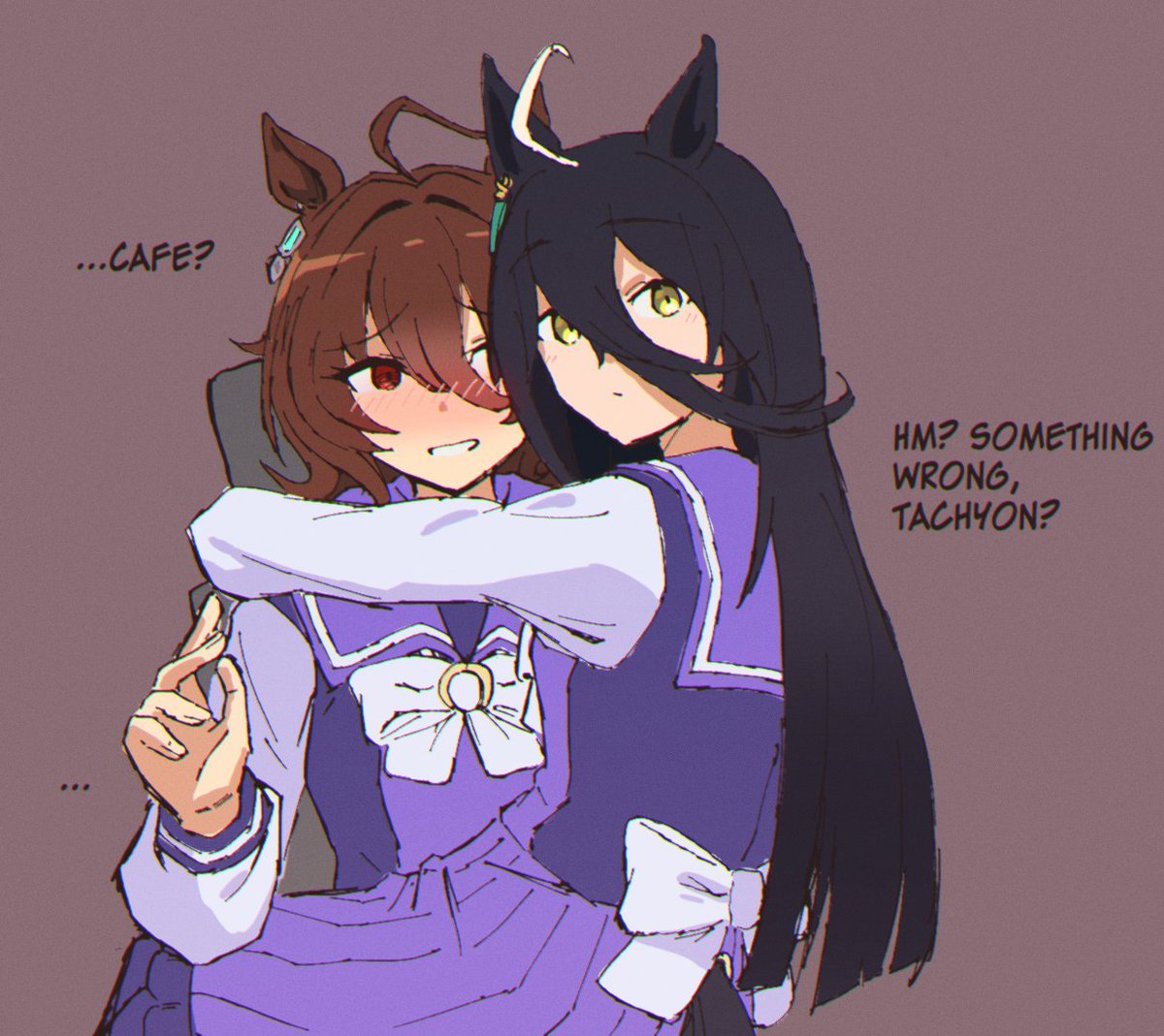 🧪☕️more tachycafe... #umamusume #ウマ娘