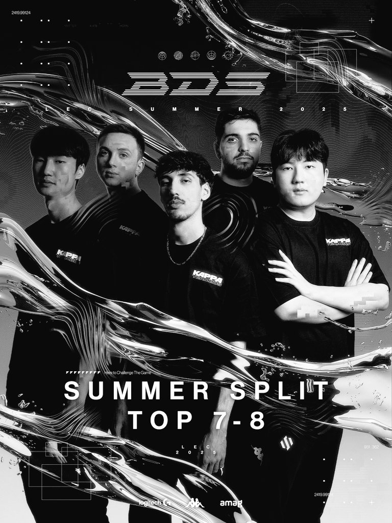 FronttLanee's tweet image. Tanto el Team BDS y Team Heretics caen al abismo tras no poder mantener el nivel europeo requerido
No competirán por plazas en Worlds 2025, los veremos en el 2026 🫡

#LEC