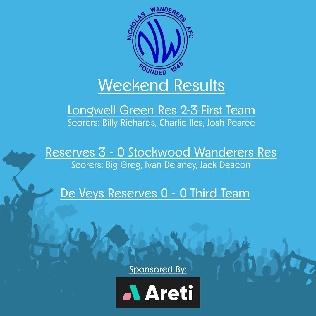 🔵⚽️ BIG OPENING WEEKEND ⚽️🔵

The first team get 3 points with 3 different scorers as we come back from losing positions twice. Billy Richards, Charlie Iles &amp; Josh Pearce with the goals after a match winning save just before! 

Thank you <a href="/longwell_res/">Longwell Green Res</a> for your hospitality!